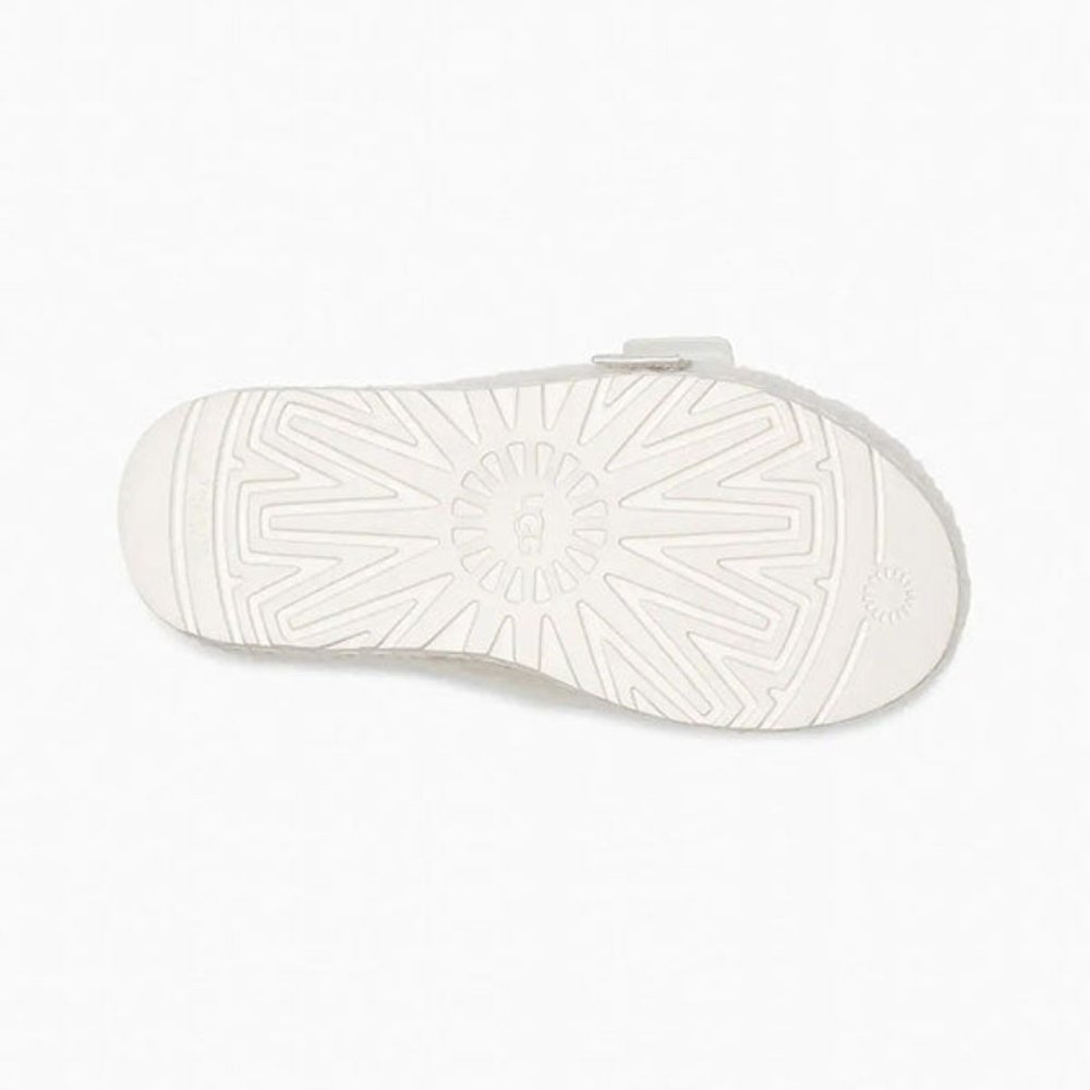 UGG Fluffita Womens Sheepskin Slipper Slides White UGG 1113475 NEW Multi Sz - Picture 7 of 7